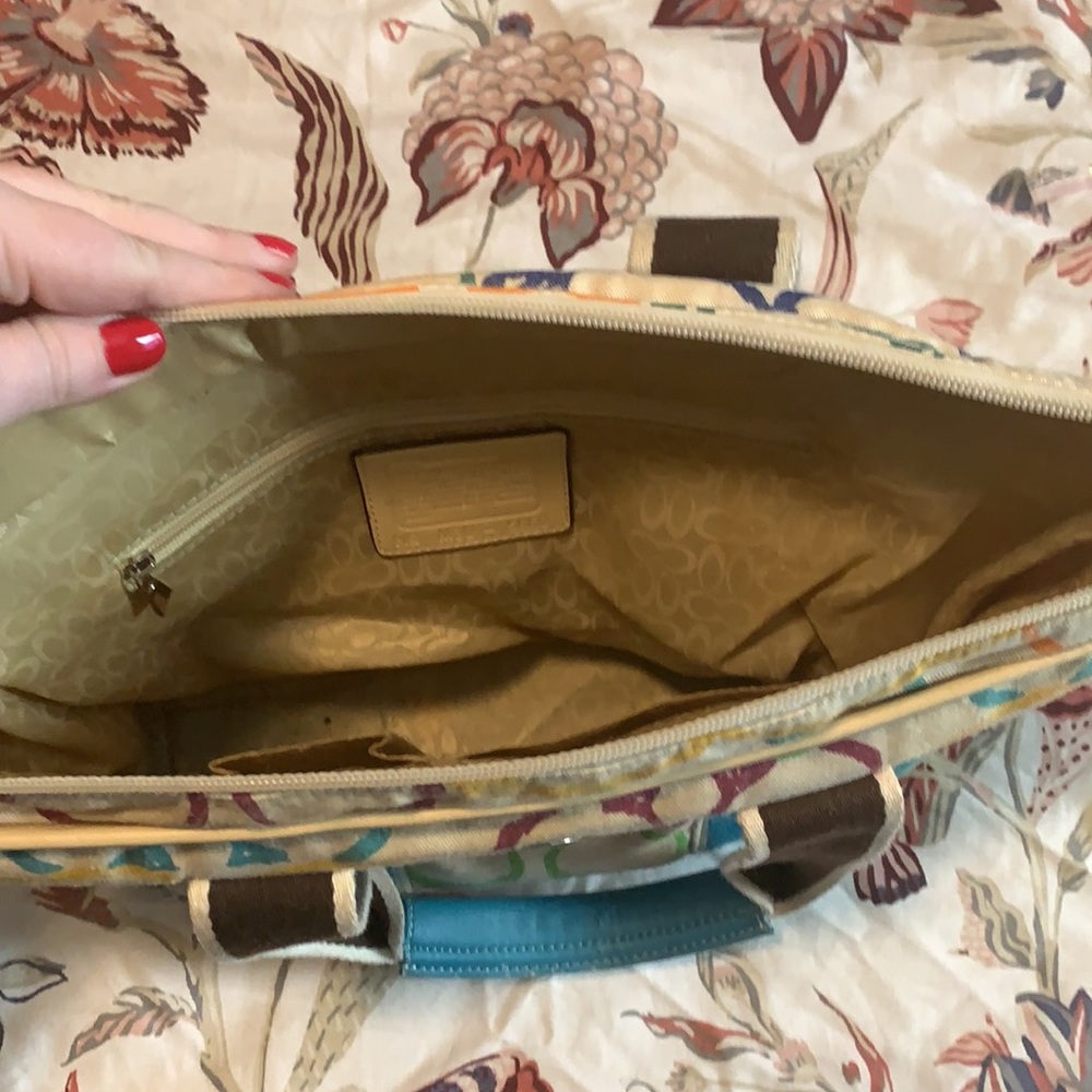 Colorful Coach Initial Bag - Picture 3 of 4